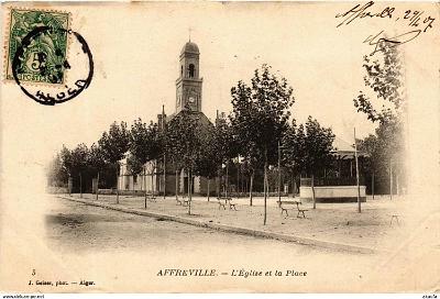 Affreville-Eglise-Place