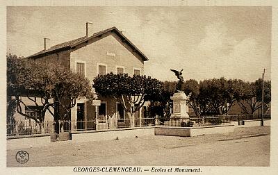 Georges-Clemenceau-Ecole-Monument