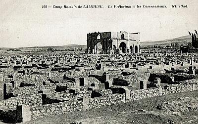 Lambese-Pretorium-Casernements