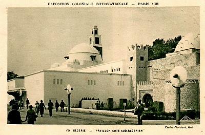 Exposition-Coloniale-Paris1932-AlgeriePavillonSudAlgerien