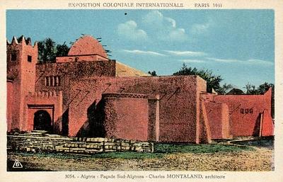Exposition-Paris1931-Algerie-FacadeSudAlgerien
