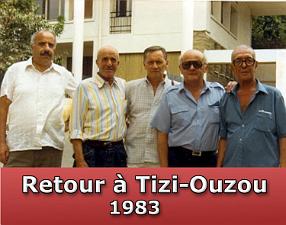 Retour à Tizi-Ouzou en 1983